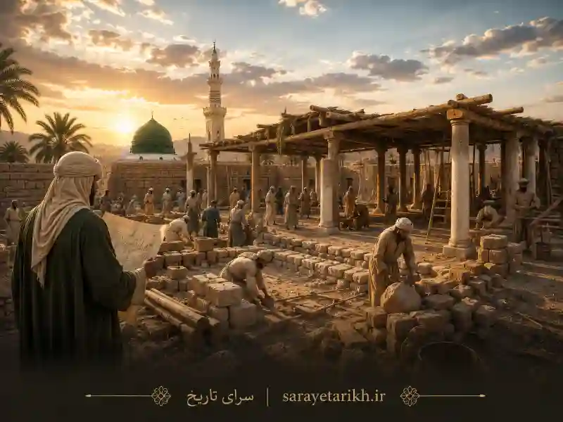 ساخت مسجدالنبی