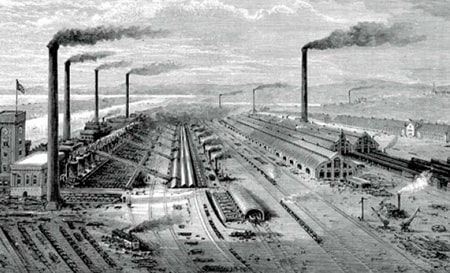 تاریخچه انقلاب صنعتی | علل ، ویژگی ها ، مراحل ، پیامدها